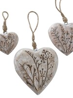 Boltze Home Hanger hart Larias 3-delige set h7/11/13cm