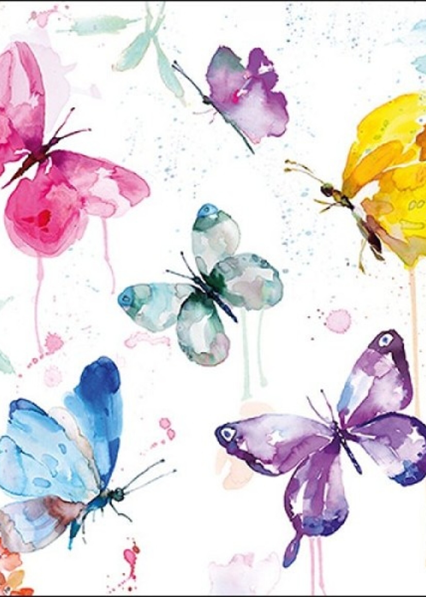 Ambiente Servetten Butterfly Collection 33cm 20 stuks