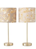 Boltze Home Tafellamp Lotus metaal Ø17,8xh40cm per stuk