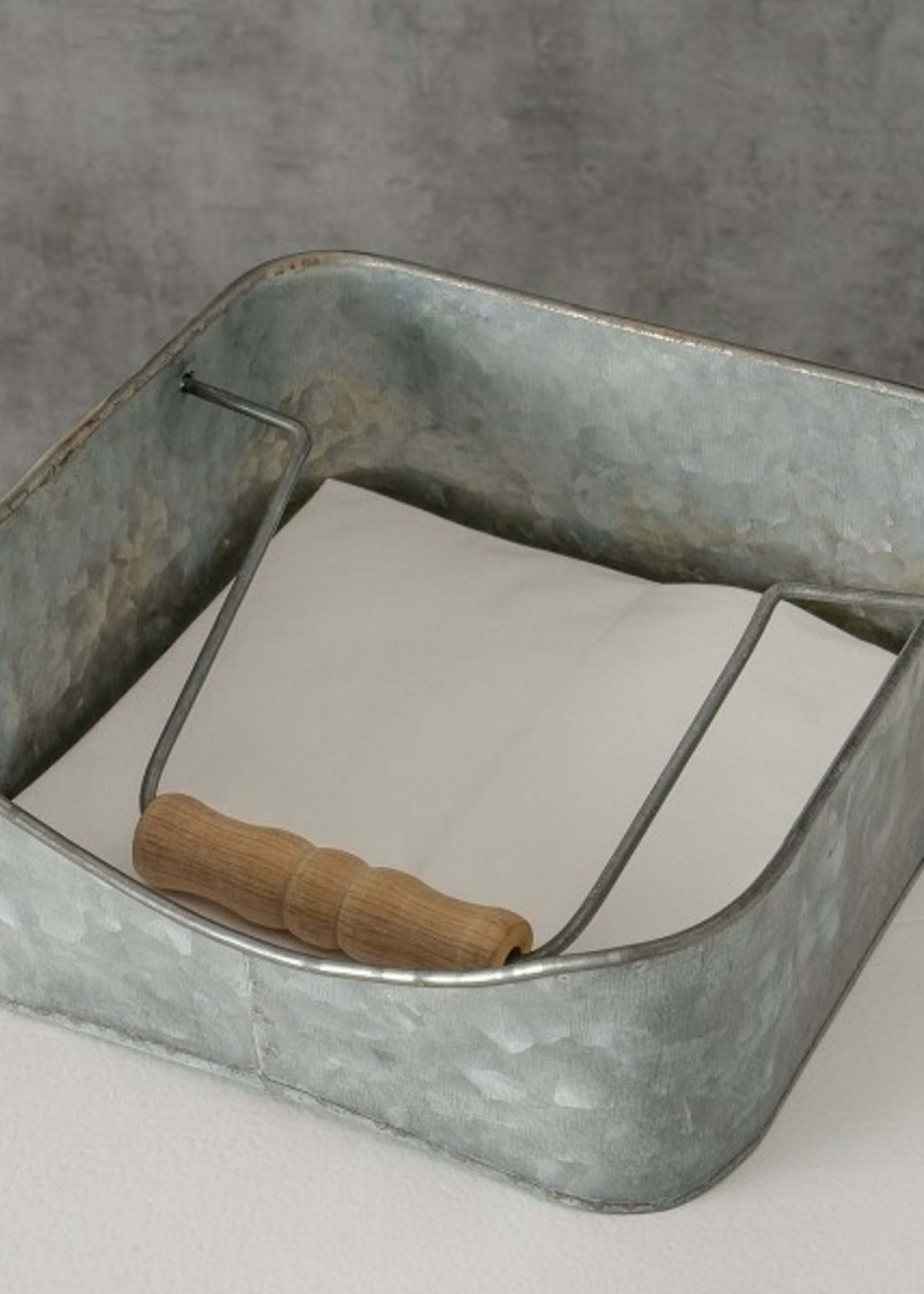 Boltze Home Servethouder Jackson zink 18x18x7cm