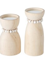 Boltze Home Kandelaar Kianos 2-delige set Ø8xh14/Ø7xh17cm