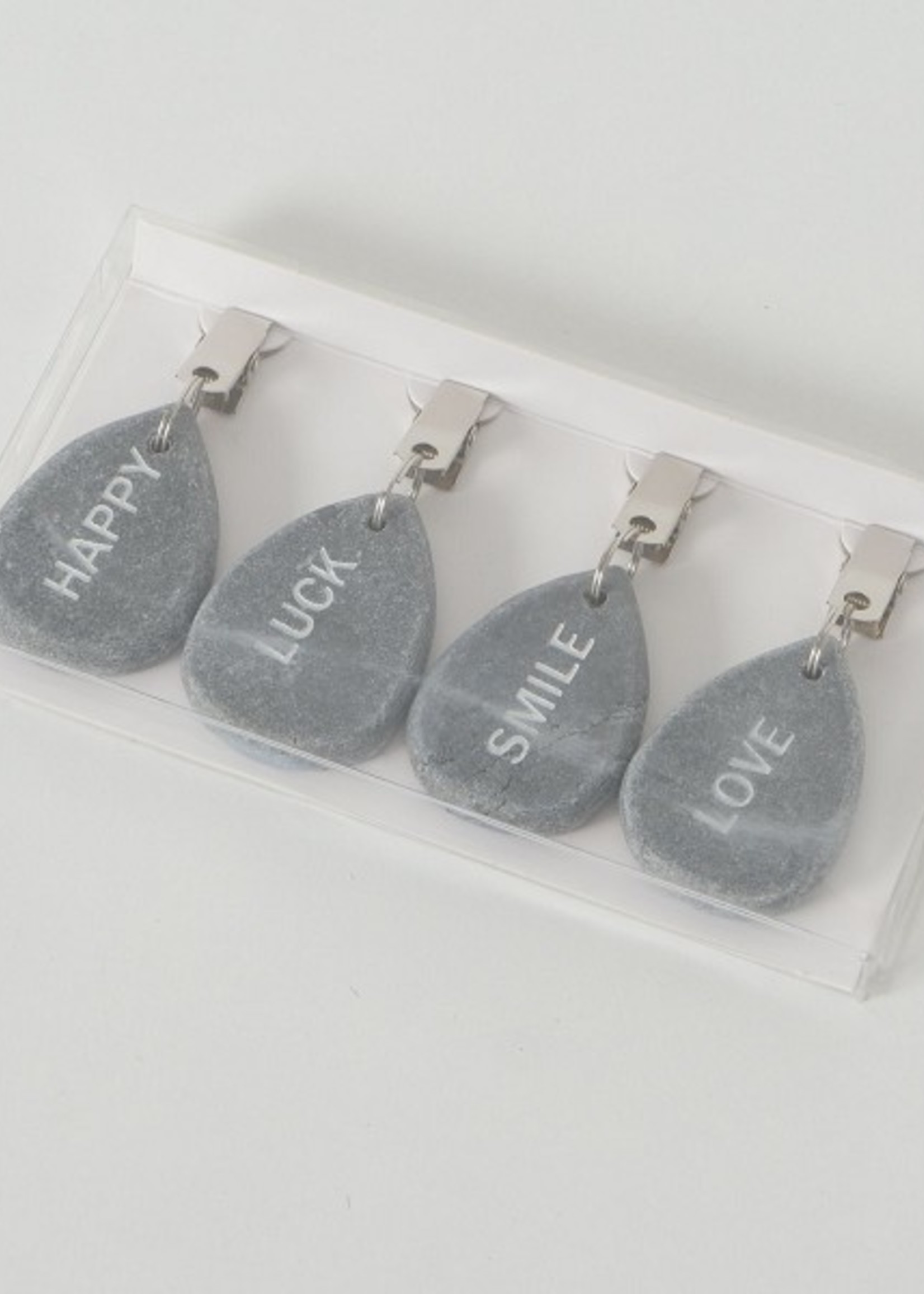 Boltze Home Tafelkleedgewichten set a 4 stuks grijs