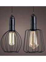 Lumineo LED solar hangverlichting metaal voor buiten dia13x50cm-1L