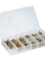 Kinzo Schroeven assortiment 332-delig in kunststof doosje