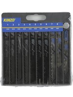 Kinzo Decoupeerzaagbladen 10-delig