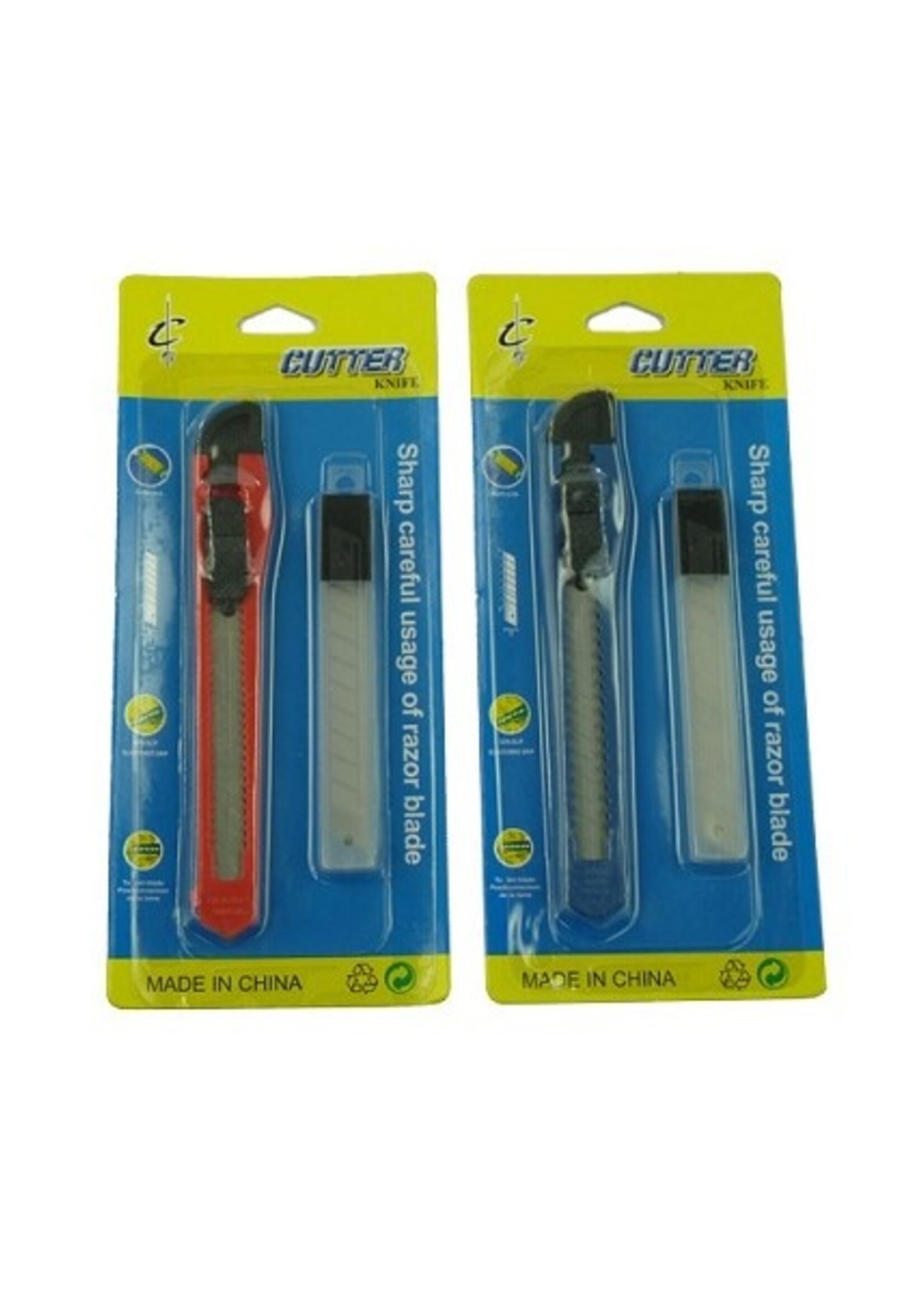 Hobbymes 9mm uitschuifbaar met reservemessen