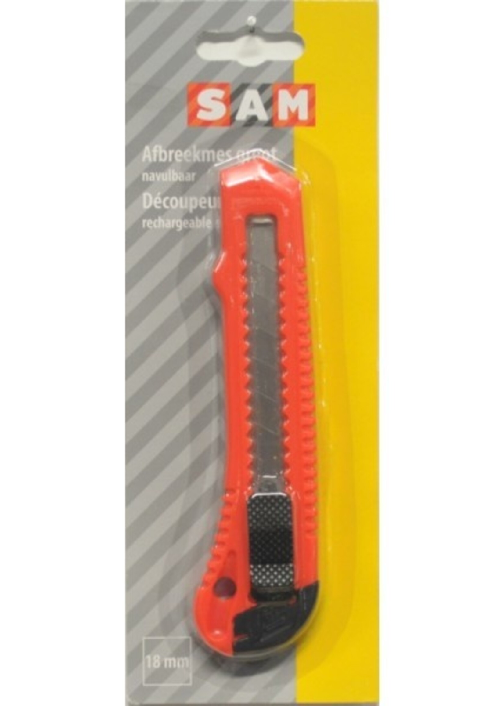 Sam afbreekmes groot ass. kleur