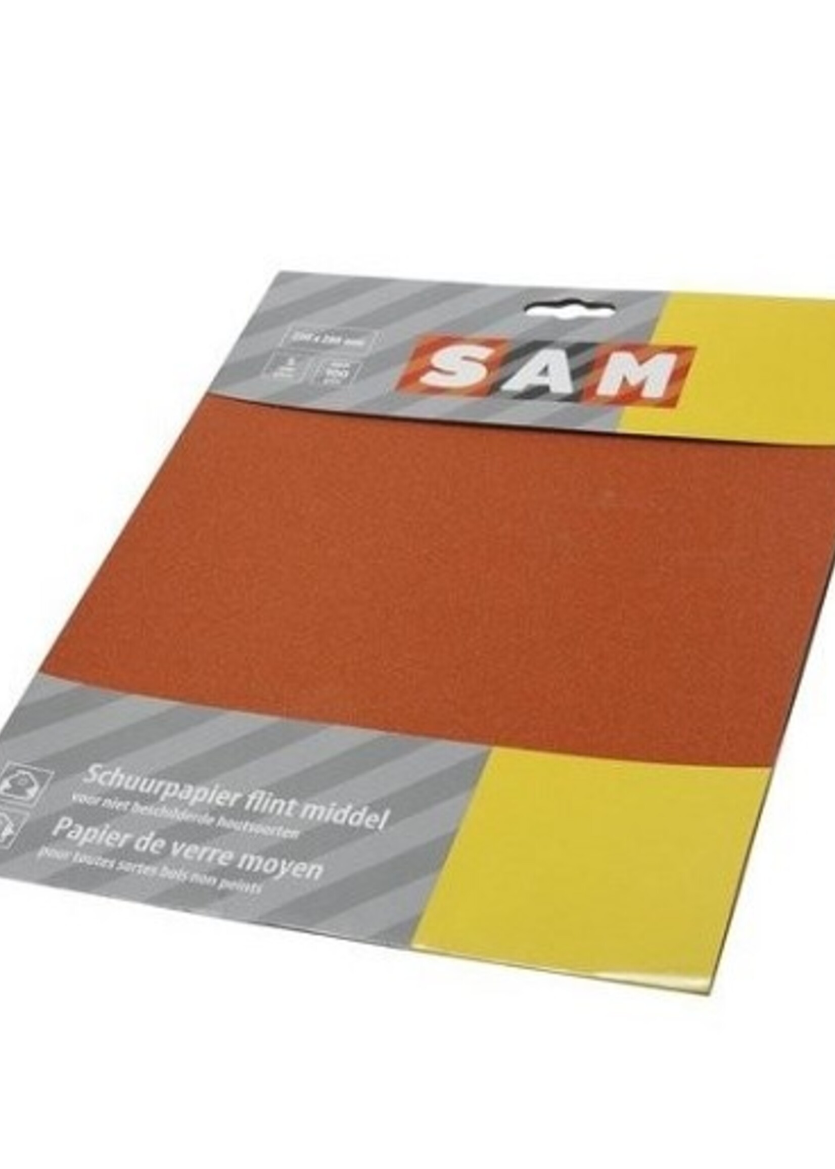Schuurpapier droog/middel 5v(sam)
