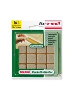 Fix-o-moll parketglijders 20x20mm beige