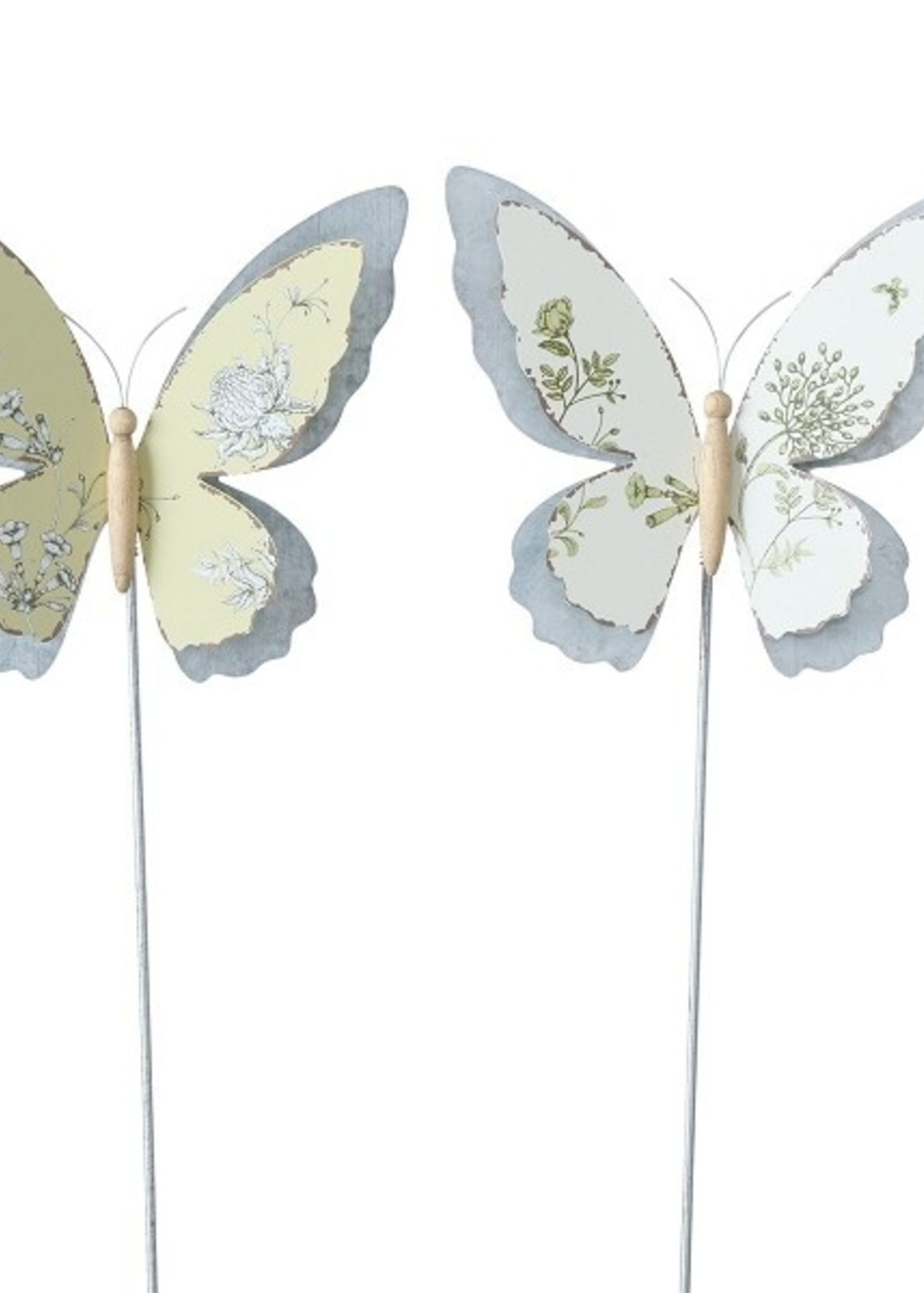 Boltze Home Tuinsteker vlinder Peona 20xh112cm per stuk