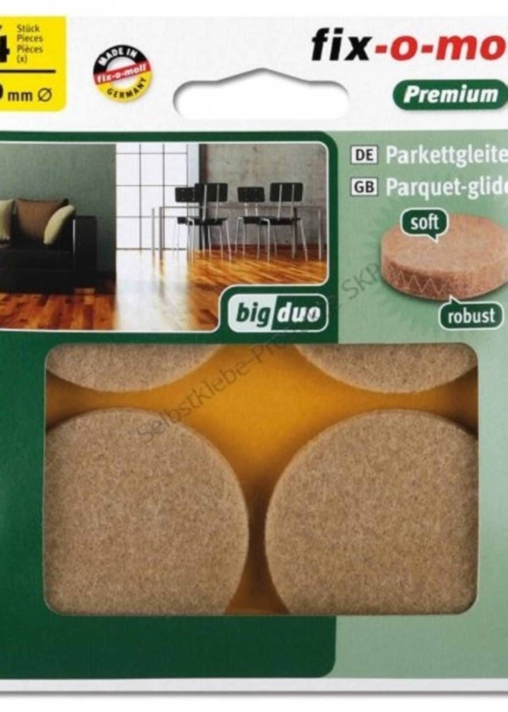 Big Duo viltglijder 50 mm