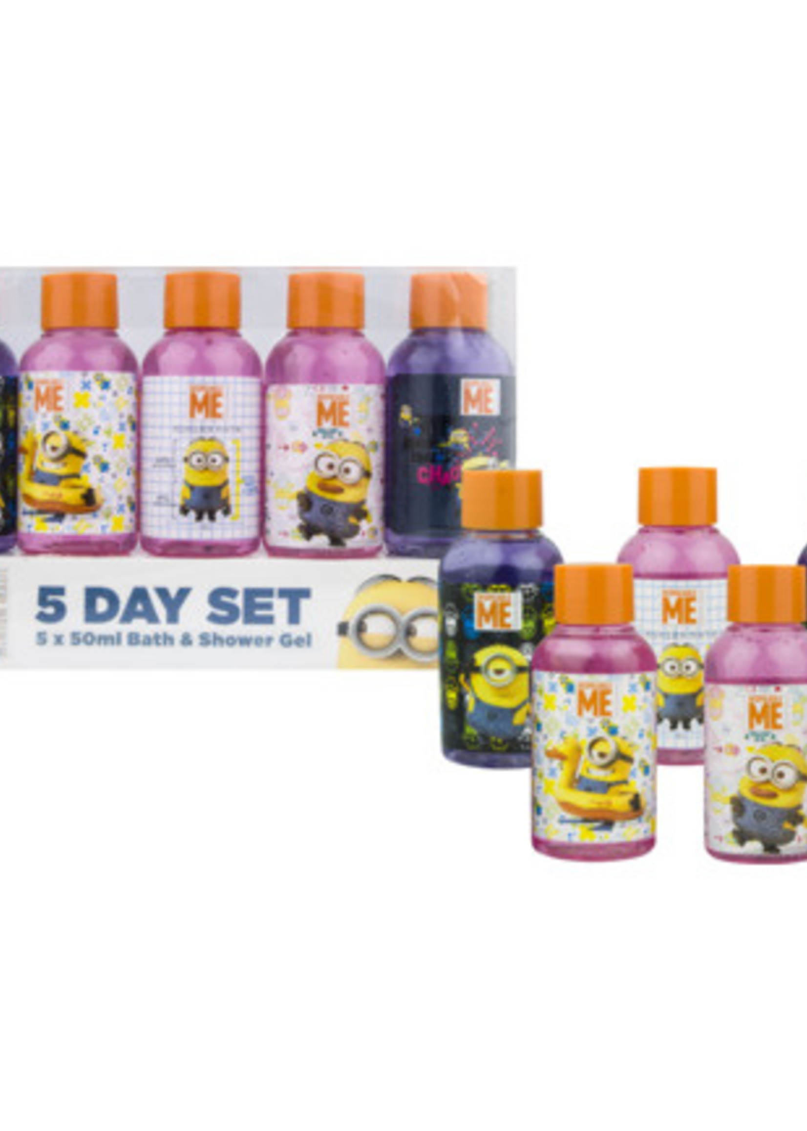 Corsair Minions 5 day set Bath & Shower (5x50ml)