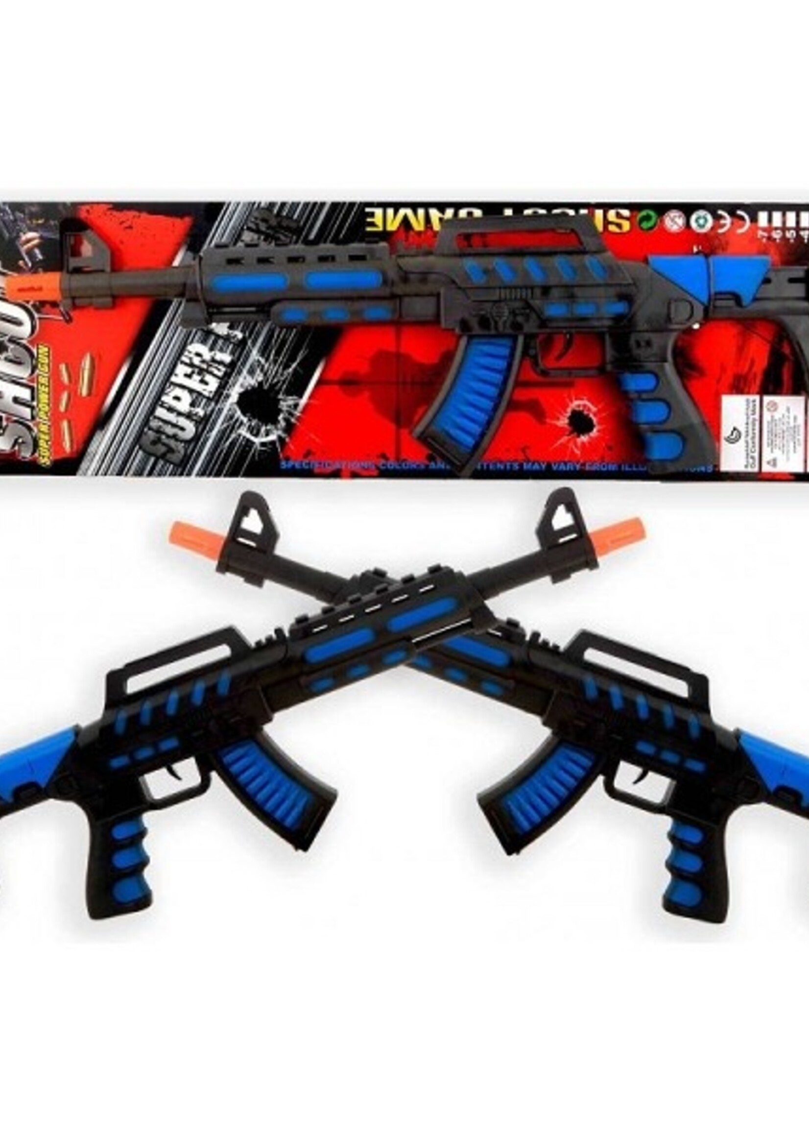 Ratelgeweer 45cm op kaart