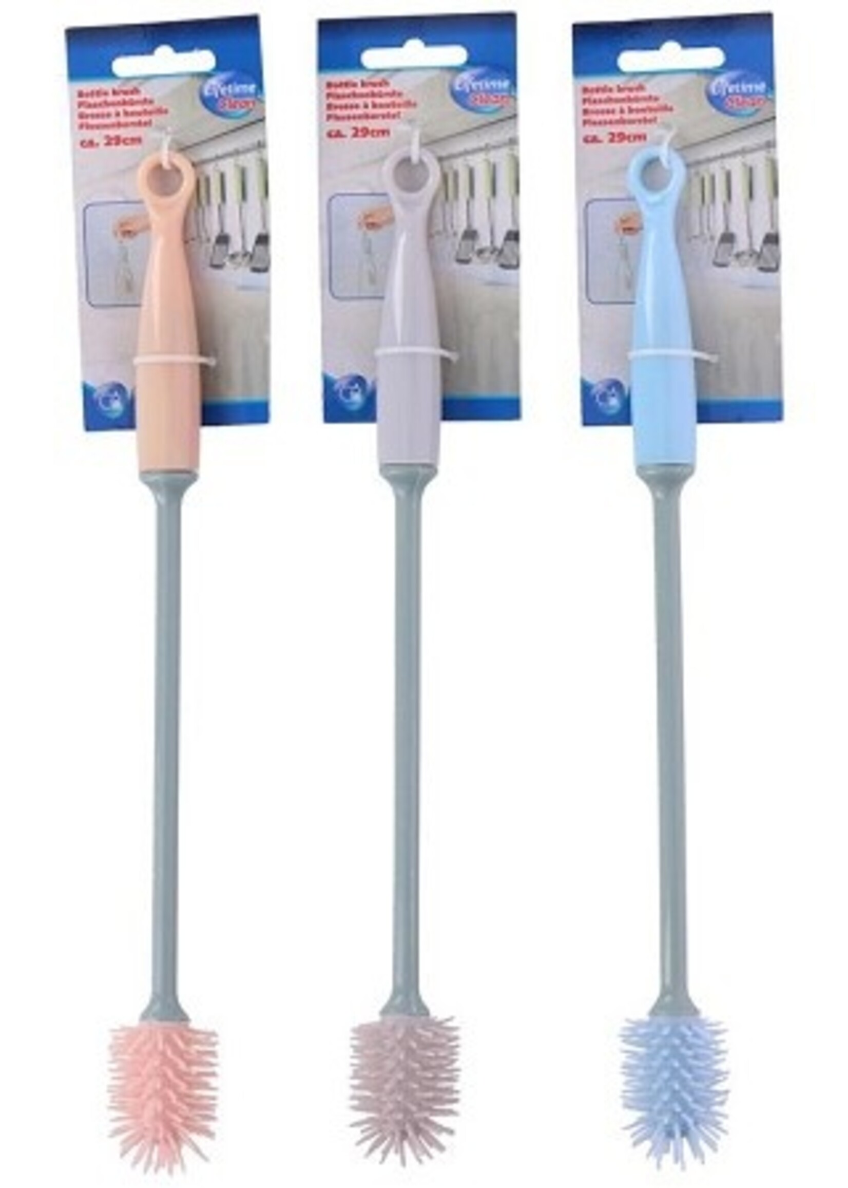 Flessenborstel kunststof 29cm per stuk