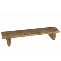 Dijk Natural Collections Tray voet historic wood 58x12x10cm