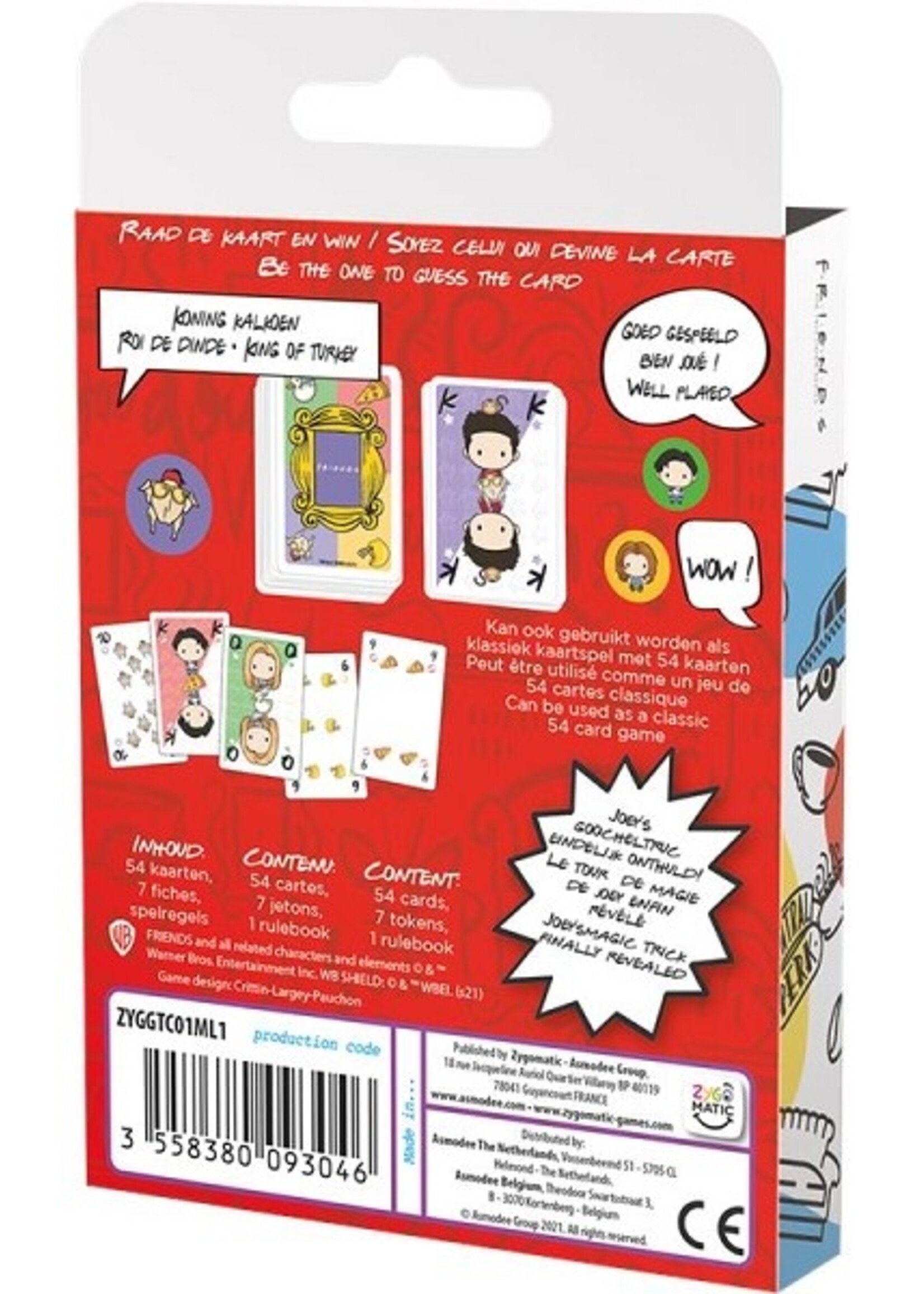 Friends Raad de kaart