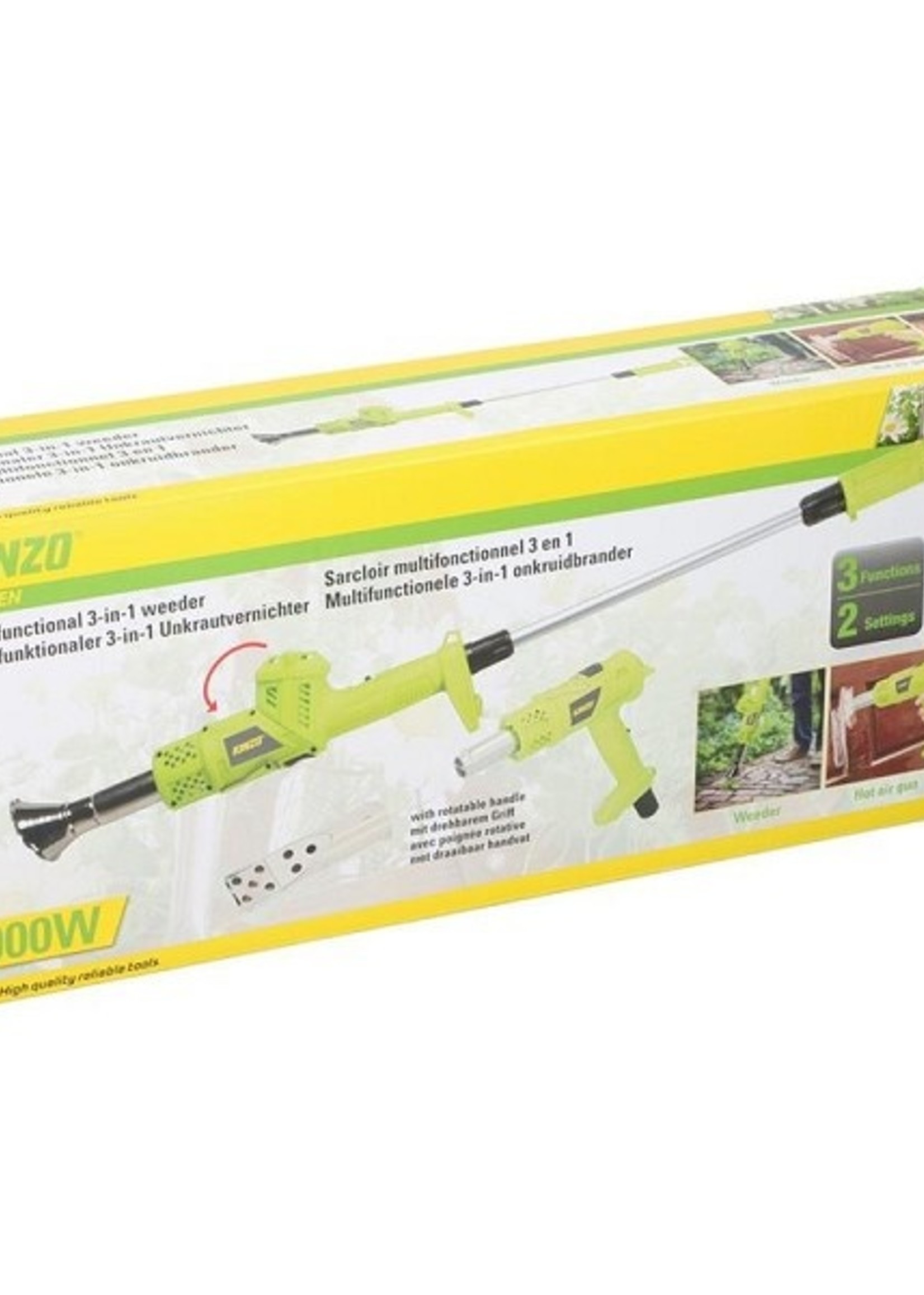 Kinzo Onkruidbrander 3-in-1 2000W 106x9x16cm