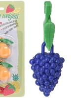 Tafelkleedgewichten fruit kaart a 4 stuks