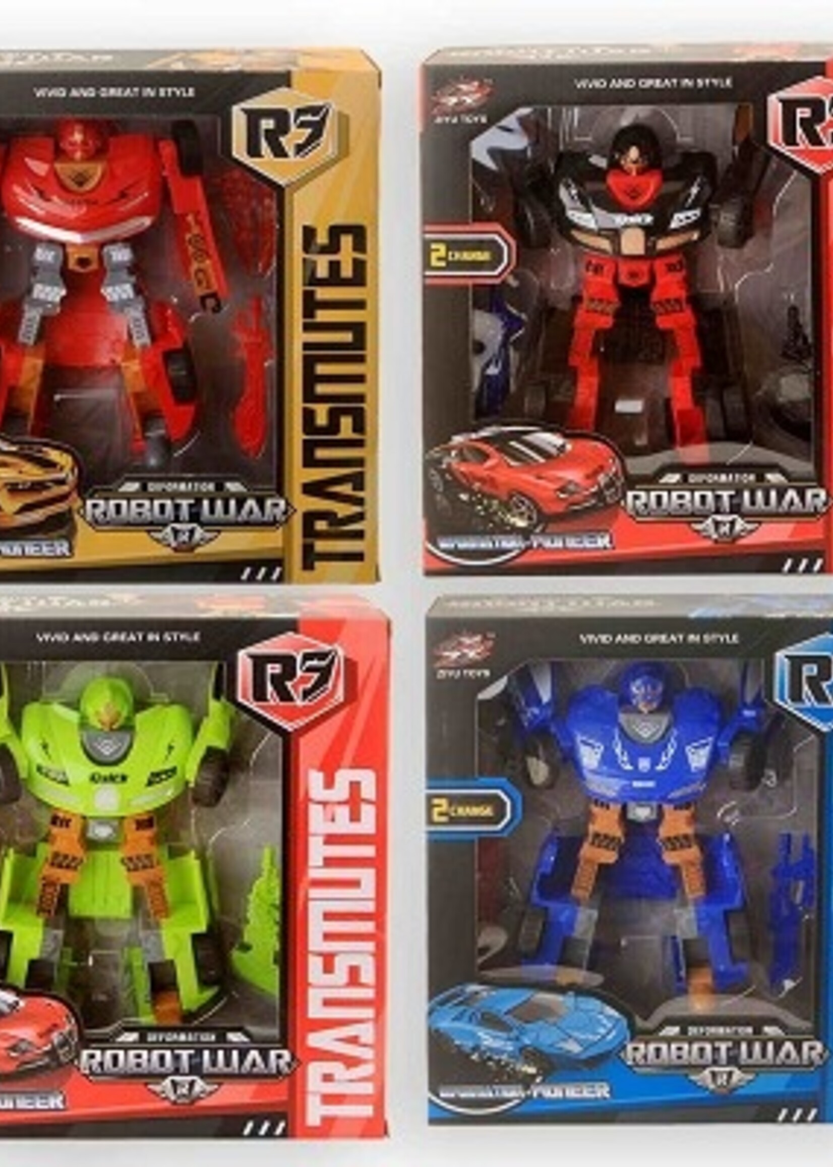 Transmutes Robot auto circa 20cm per stuk