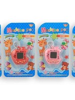 Funny pet Tamagotchi op kaart 18x10,5x 2,5 cm per stuk