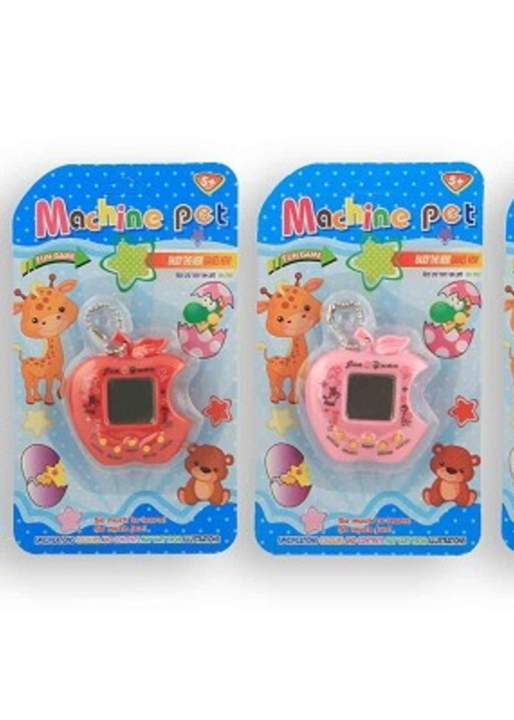 Funny pet Tamagotchi op kaart 18x10,5x 2,5 cm per stuk