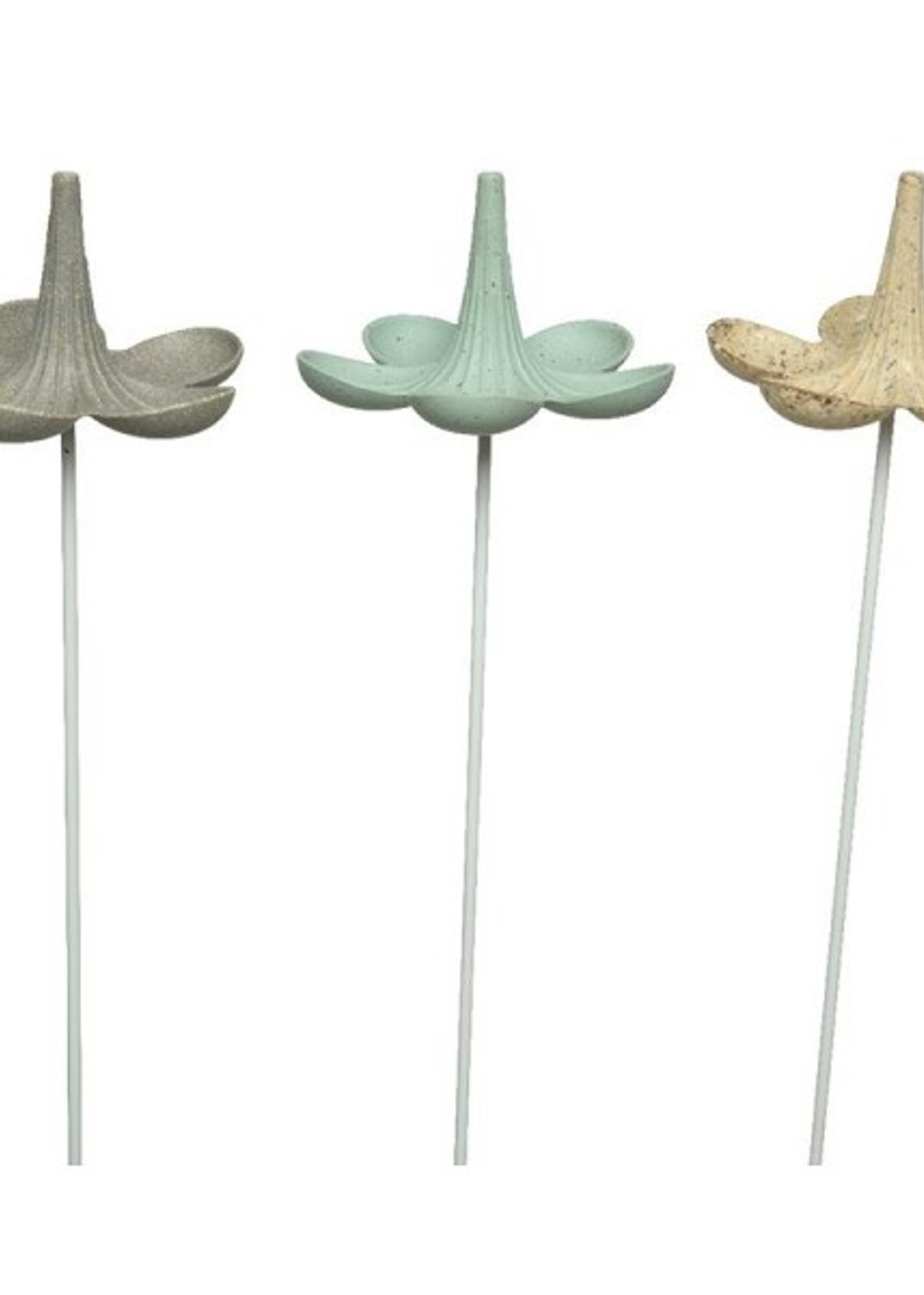 Decoris Vlinder voederbak van bamboe Ø14.5-L80-H9cm per stuk