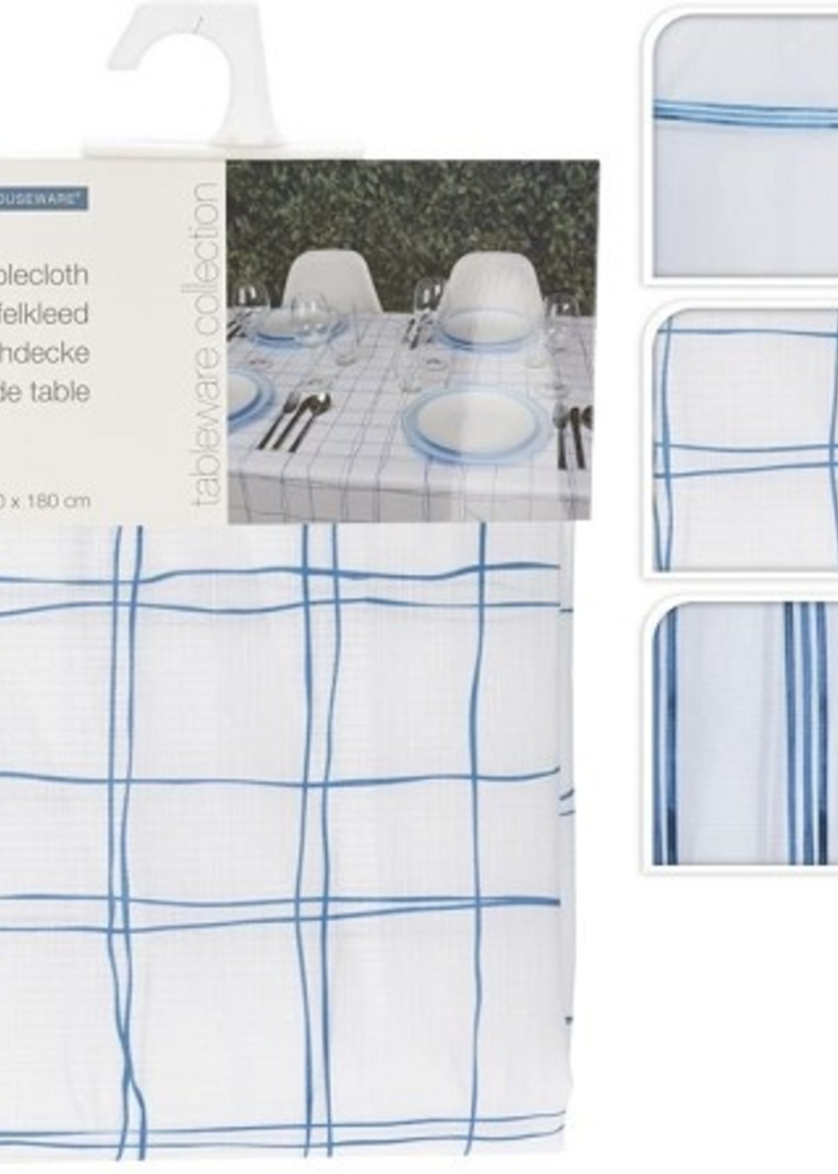 Tafelkleed linnen look