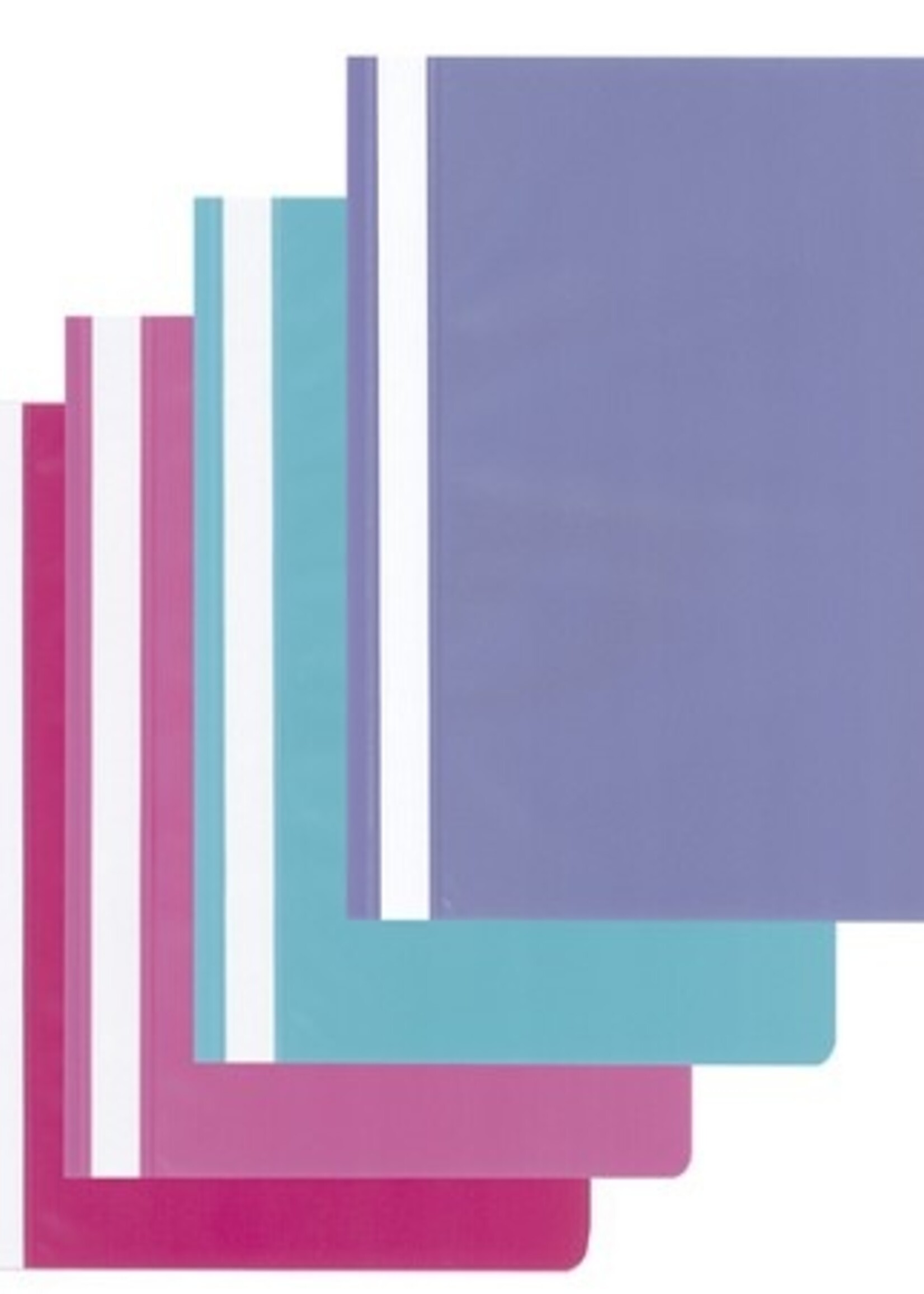 Snelhechters A4 assorti kleur pak a 5st.