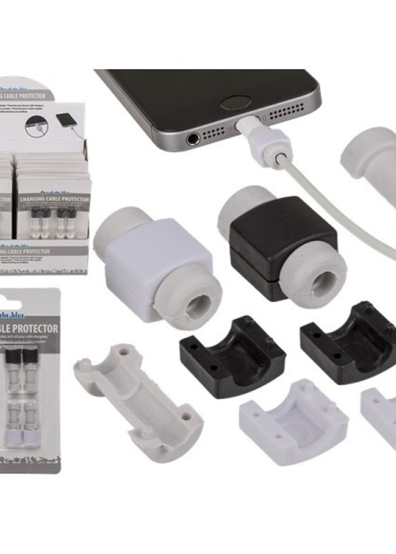 Bescherming voor oplaadkabel zwart of wit