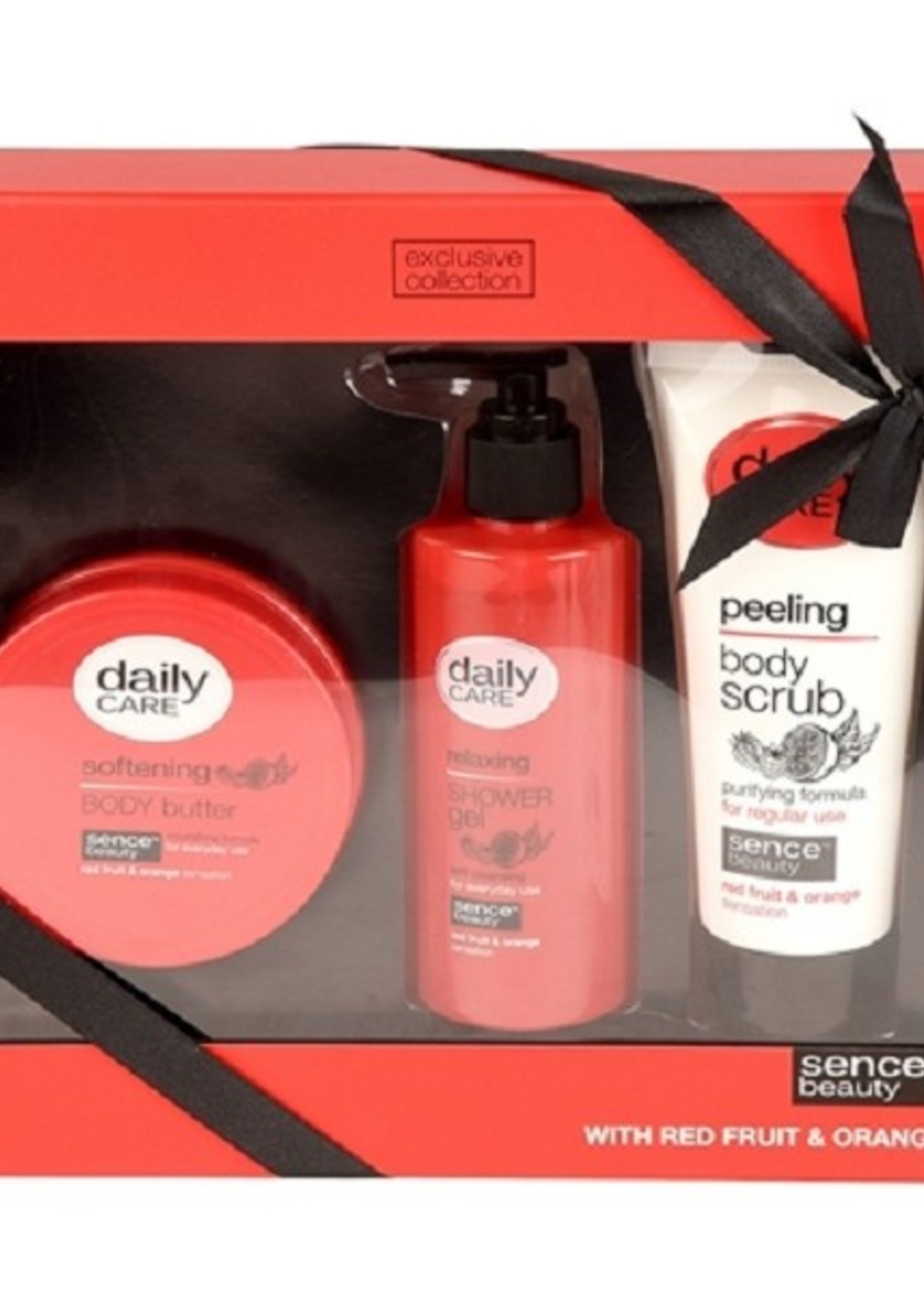 Sence giftset douchgel 200ml+ bodyscrub 150ml+bodybutter 200ml