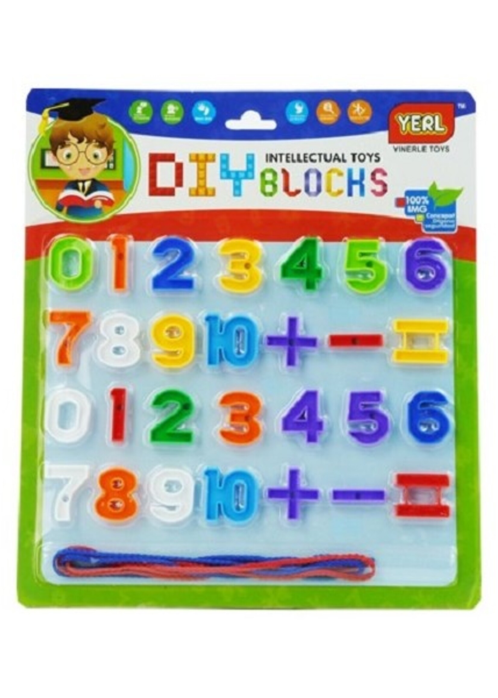 Speelset cijfers 30 delig