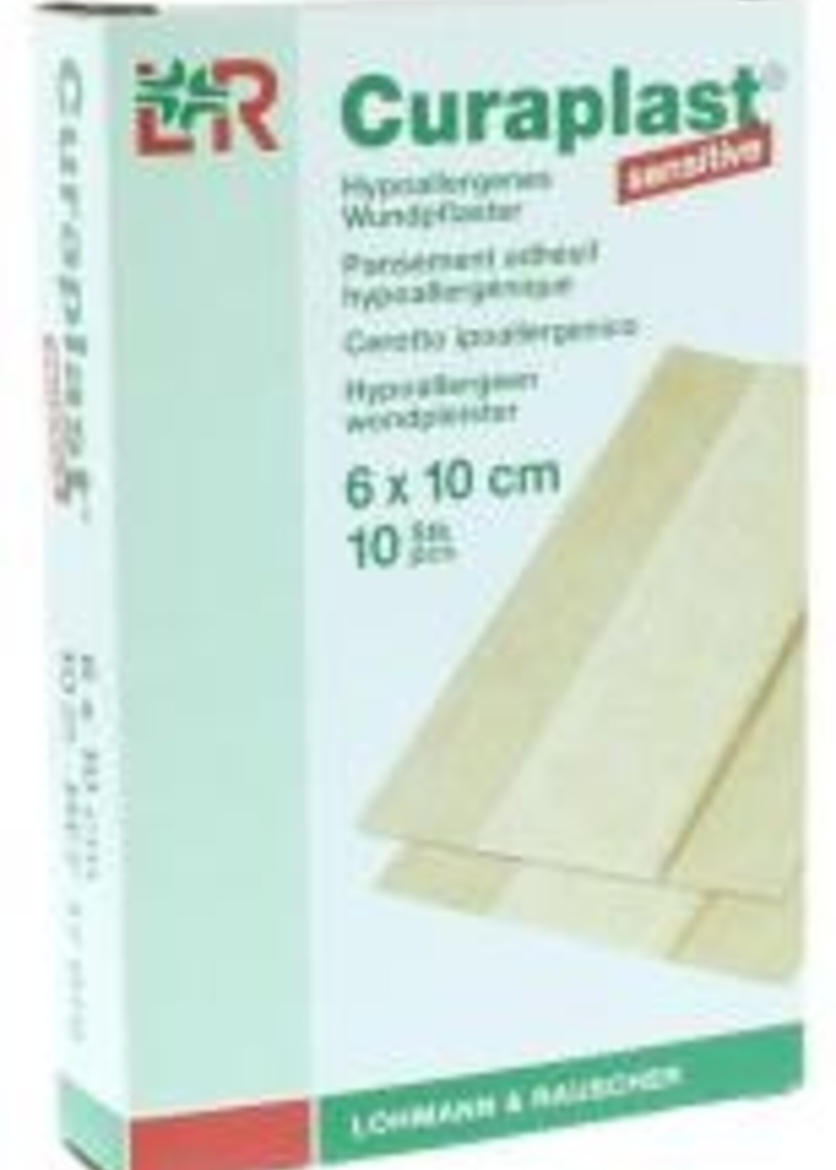 Curaplast Curaplast Wondpleister 1m x 6cm 10st