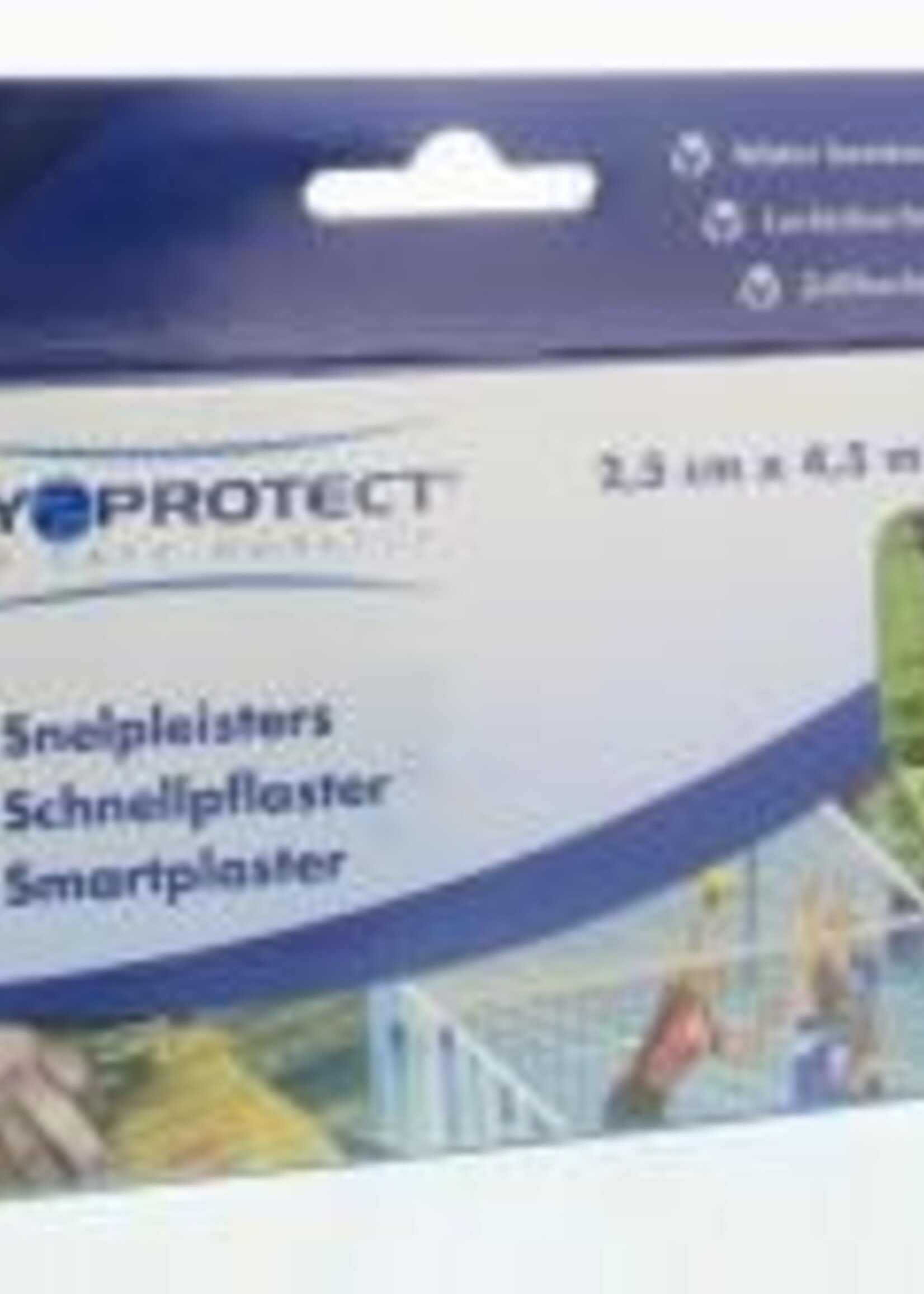 Joy2protect Snelpleisters groen 2.5 cm x 4.5 m 2rol