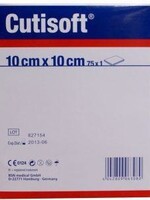 Cutisoft Vliescompressen Steriel 10 x 10 cm 75 stuks