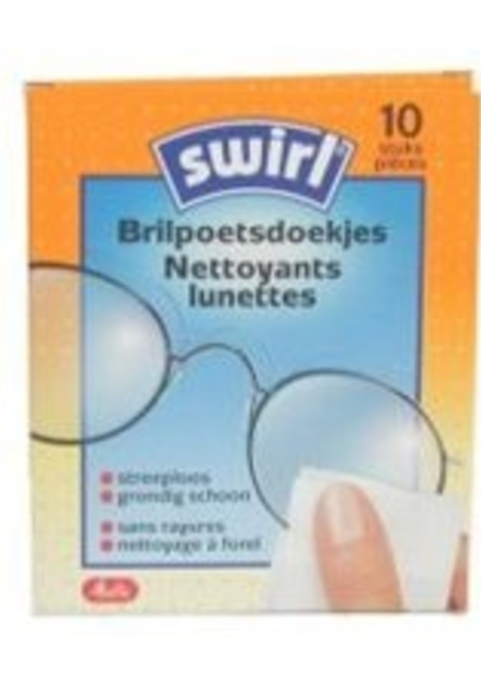 Swirl Brilpoetsdoekjes Optima 10 stuks