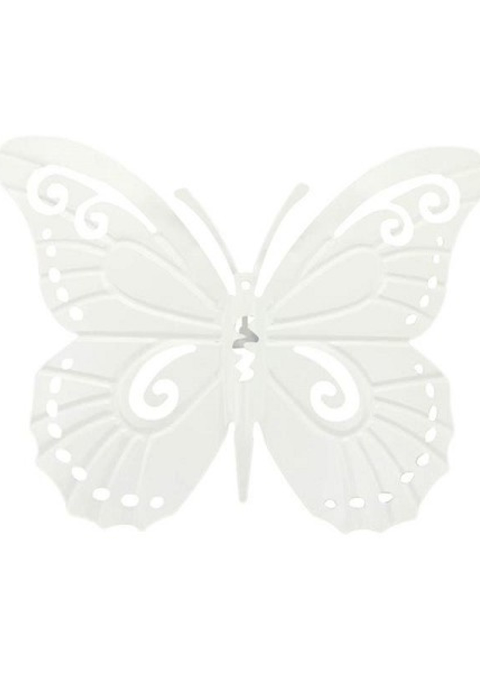 Muurhanger Vlinder Madame 36x28cm