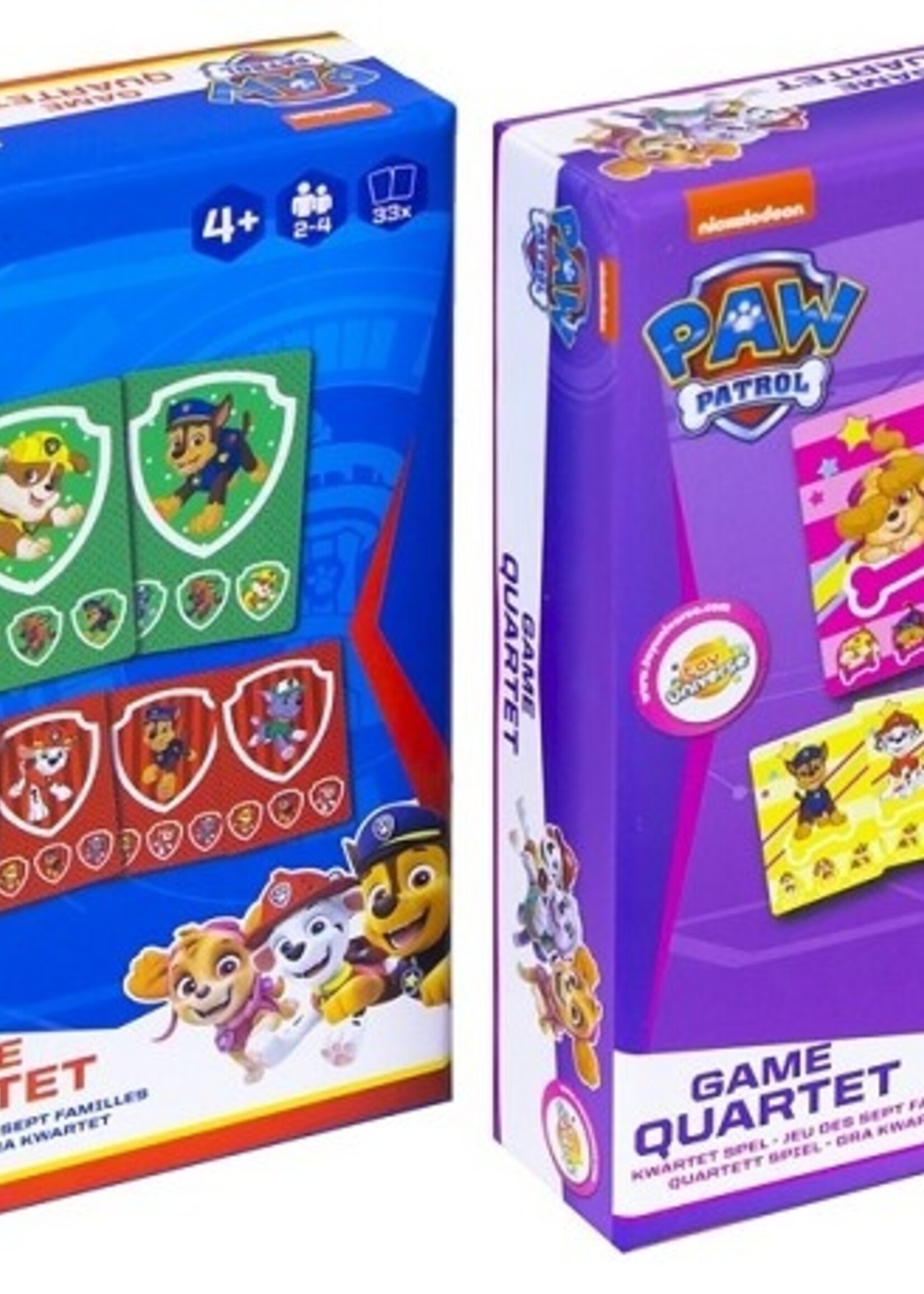 Paw Patrol kwartetspel 8,5x12,5cm