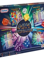 Grafix 4-in-1 Dobbelspel