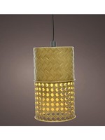 LED Solar hanging light Ø11-H18cm metaal Warmwit