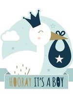 Paperdreams Huldeschild - Newborn baby boy