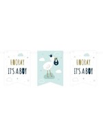 Paperdreams Vlag banner - Newborn baby boy