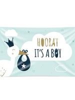 Paperdreams XXL vlag - Newborn baby boy