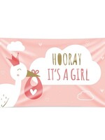 Paperdreams XXL vlag - Newborn baby girl