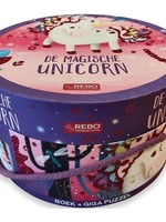 Rebo Magische Unicorn - Boek + Puzzel