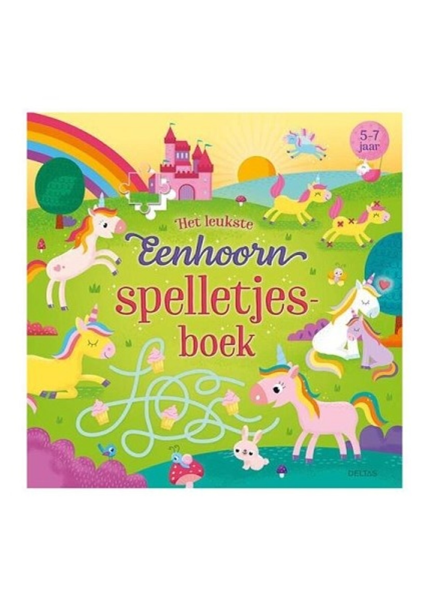 Deltas Het leukste eenhoorn spelletjesboek (5-7 j.)