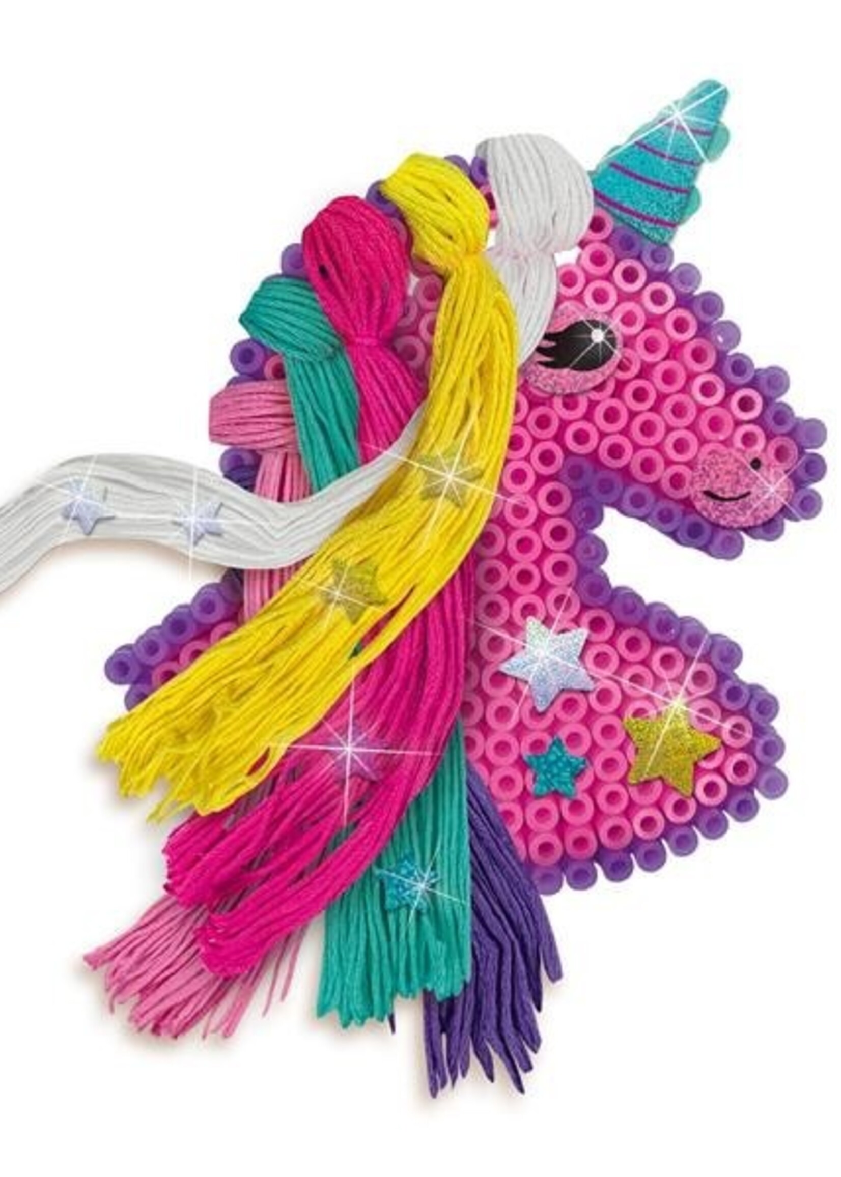 Ses Beedz Strijkkralen - Unicorn met manen