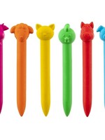 Grafix Waskrijtjes Eenhoorn of boerderijdieren 6 stuks