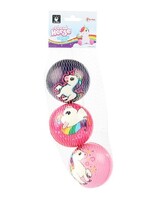 Toi Toys Dream Horse 3 ballen in netje eenhoorn Ø7,6cm