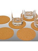 Onderzetter 6st kurk rond ca. 10cm