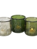 Boltze Home Windlicht Lesina Ø9xh9cm groen